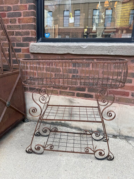 Iron plant stand 32x34Tx12D