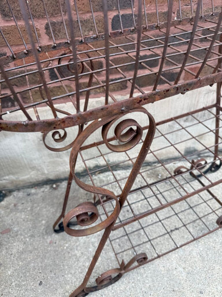 Iron plant stand 32x34Tx12D