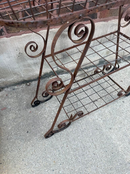 Iron plant stand 32x34Tx12D
