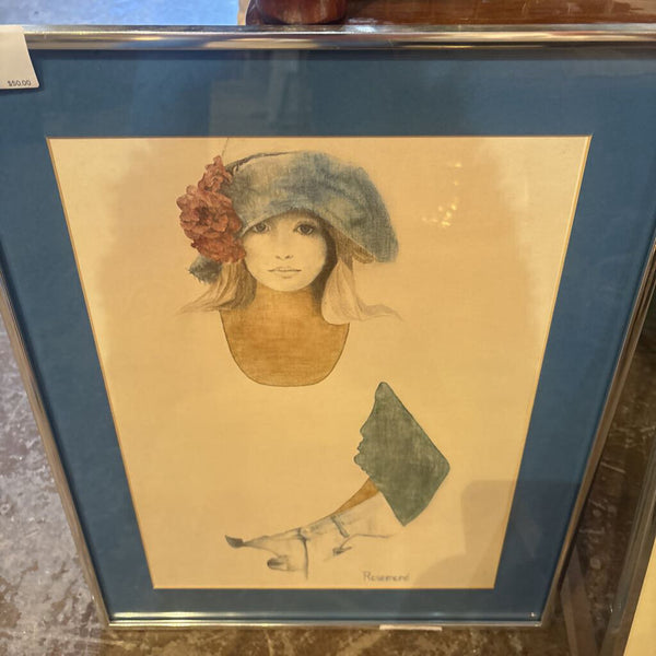 Signed LITHO 16x20