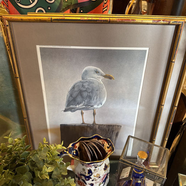 Pair 1978 Marshall Dubock Seagull Lithographs 17x21