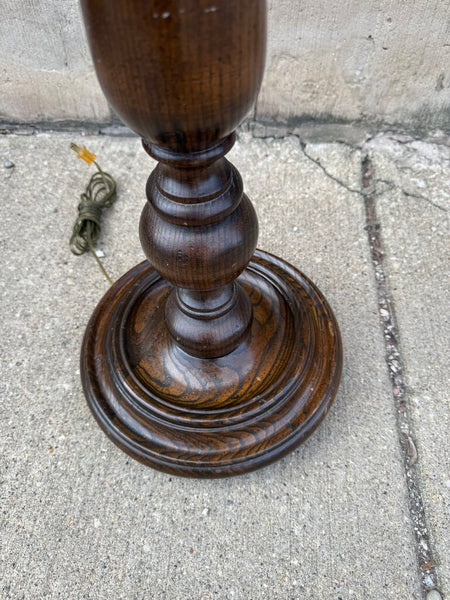 Frederick Cooper Walnut Floor Lamp
