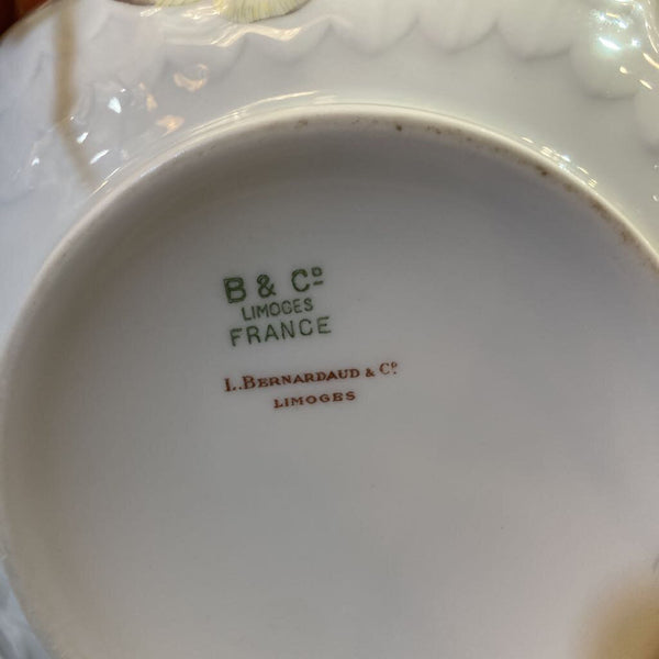 Vintage Limoges Butterfly Bowl 6.5 in