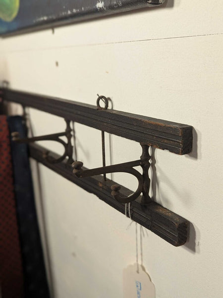 Early Victorian Retracting Personal Accessory/ Hat Rack LSBJ 4.26