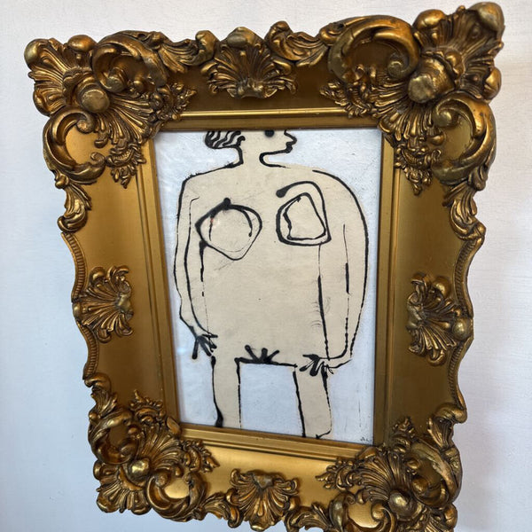 VINTAGE FRAMED ART 12X16 FIRM