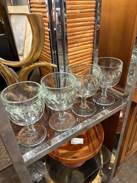 Mcm footed beer goblets -set of 4