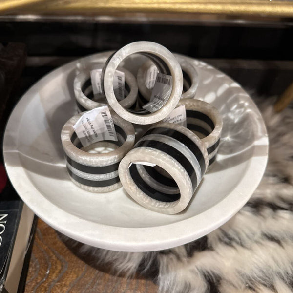Napkin ring stripe