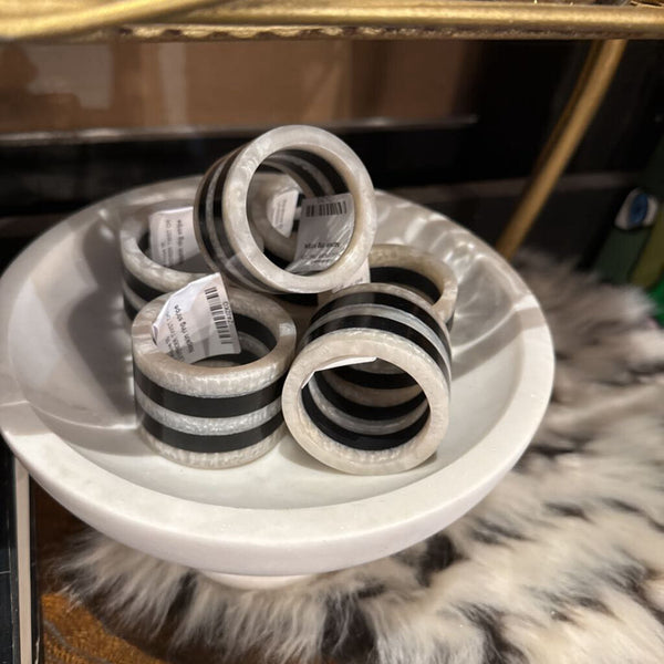 Napkin ring stripe