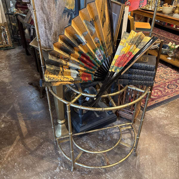 Metal Bamboo Hall Tree 28W 79H 14D IN STORE PICKUP ONLY