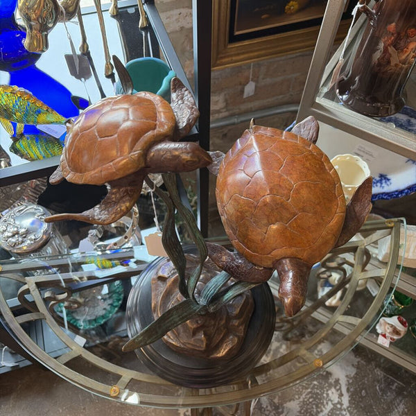 SPI bronze sea turtle statue approx 17t