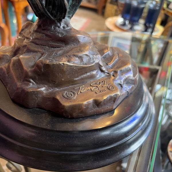 SPI bronze sea turtle statue approx 17t