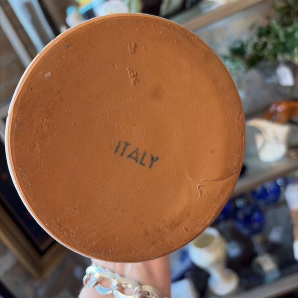 Modigliani mid century modern 13 inch pottery vase- Italian