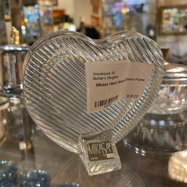 Mikasa Heart Shaped Glass Frame