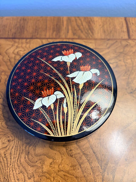 Vintage Toyo chinoiserie coaster set