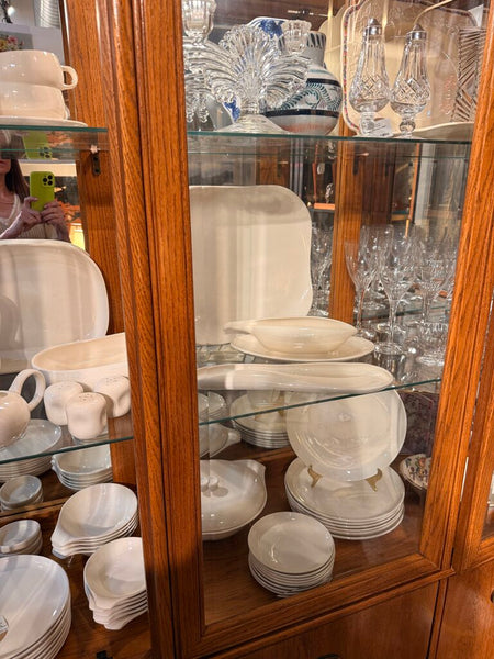 64 piece set Russel Wright Dinnerware