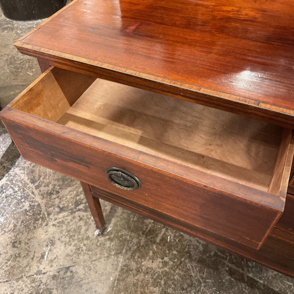 EDWARDIAN INLAID MAHOGANY DRESSER 62T 42W 19D IN STORE PICK UP ONLY
