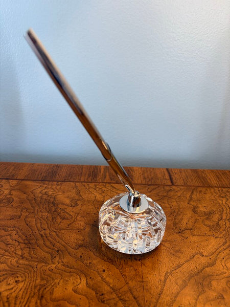 Waterford pen holder with pen