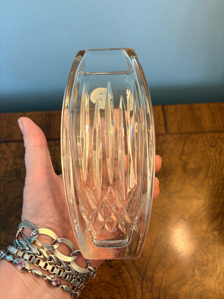 Waterford Lismore 6 inch square vase