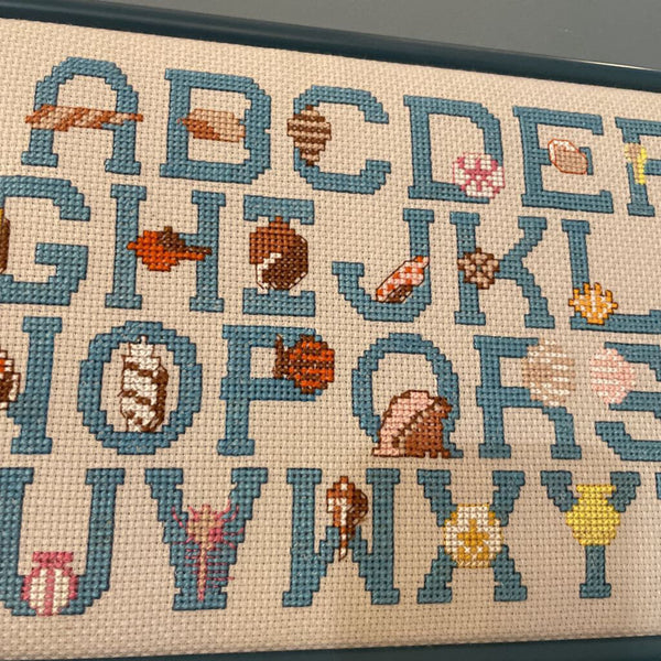 ABC's needlepoint art