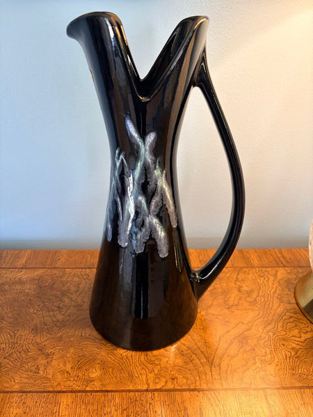 Royal Haeger Ebony Cascade 16 inch Ewer as found