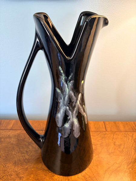 Royal Haeger Ebony Cascade 16 inch Ewer as found