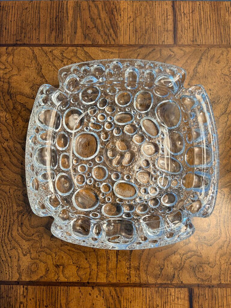 Vintage pebble ashtray 6 inch