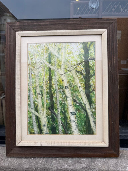 Birch Forest by JM Kralocec 19x23