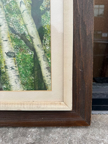 Birch Forest by JM Kralocec 19x23