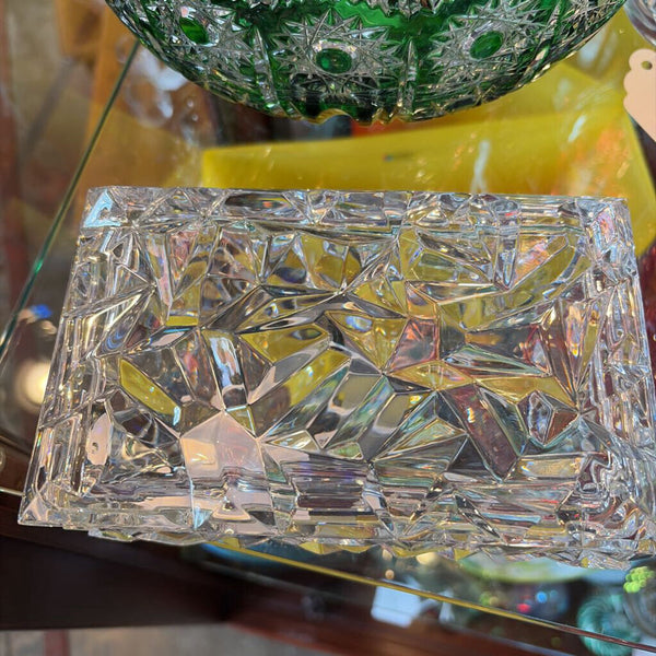 Tiffany & Co trinket box with sticker as found-(small chip bottom corner)