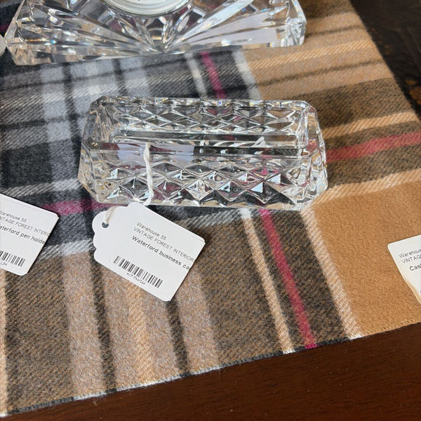 Waterford business card holder