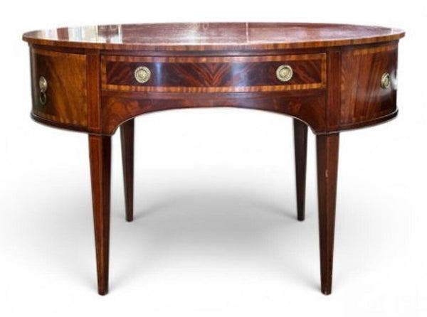 OVAL HENREDON FLAME MAHOGANY BUFFET TABLE 54W 38D 33.5 T IN STORE PICK UP ONLY