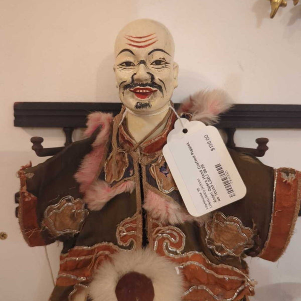 Asian Opera Hand Crafted Puppet, as found LSBJ 06.26