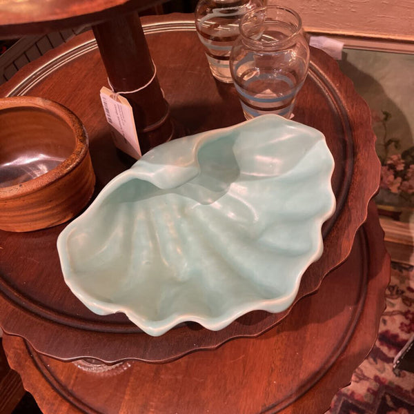 Vintage shell planter dish