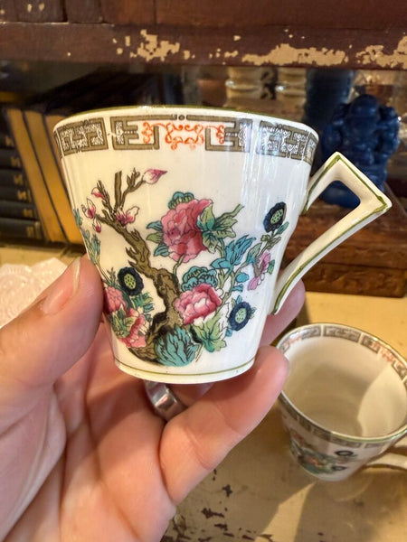 Set 4 Myott Indian Tree Teacups