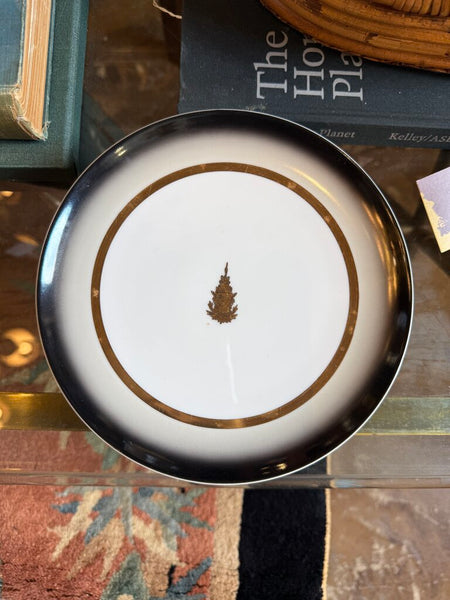 Set 7 Buddha Vintage Plates by Lily China