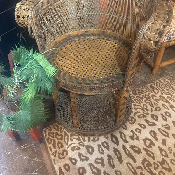 Set of Vintage Peacock chairs by "Emmanuel". In store pick up only