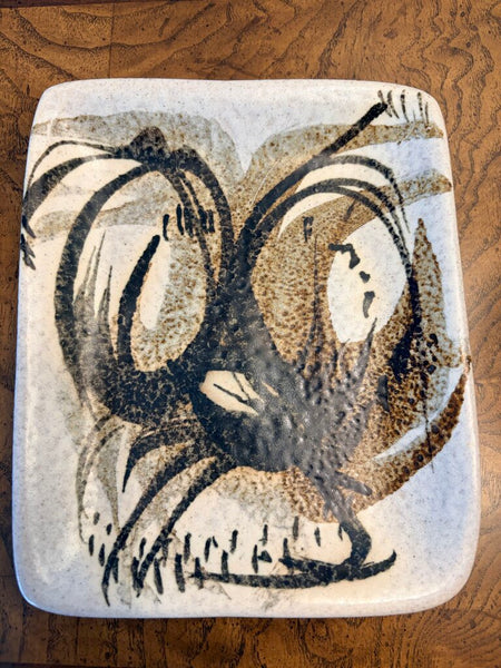 Vintage atomic era trinket dish
