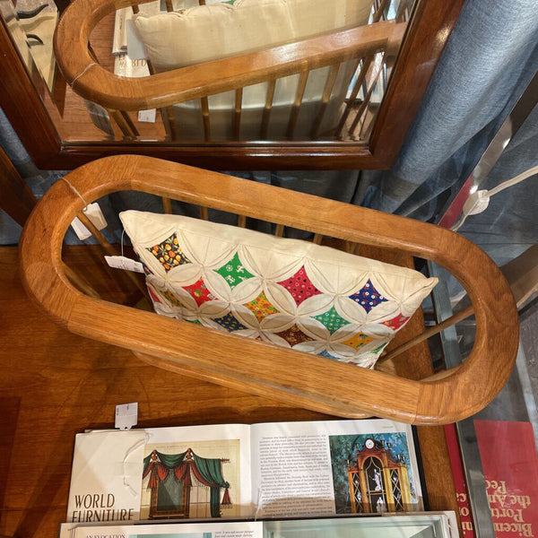 Light Wood Magazine Rack MCM Vintage -- IN STORE PICK UP ONLY