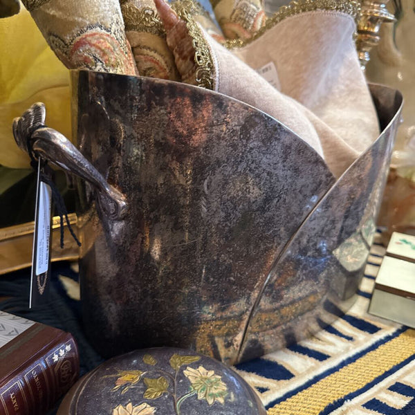 Silverplate Shell Bucket