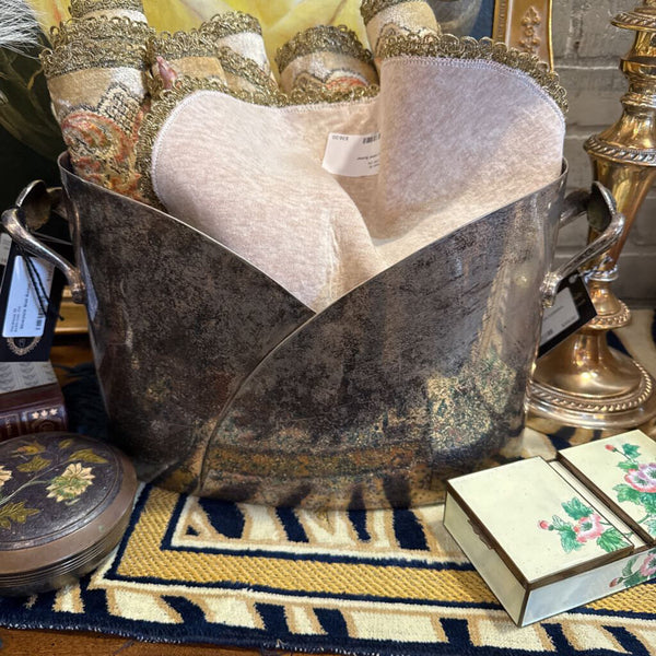 Silverplate Shell Bucket