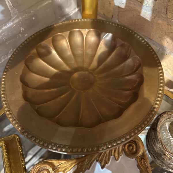 Copper Pedestal Bowl