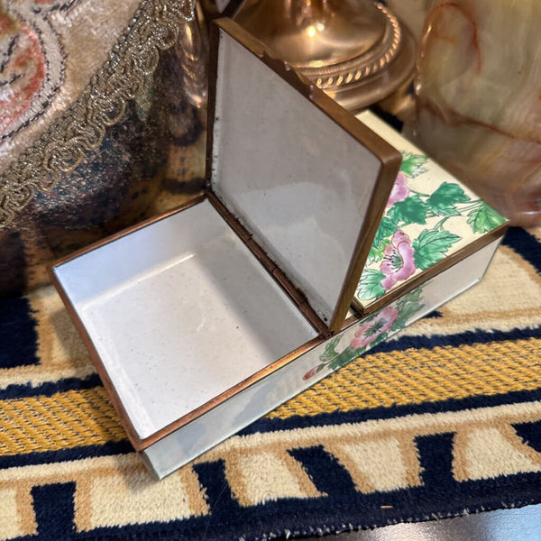 Enamel Jewelry Box