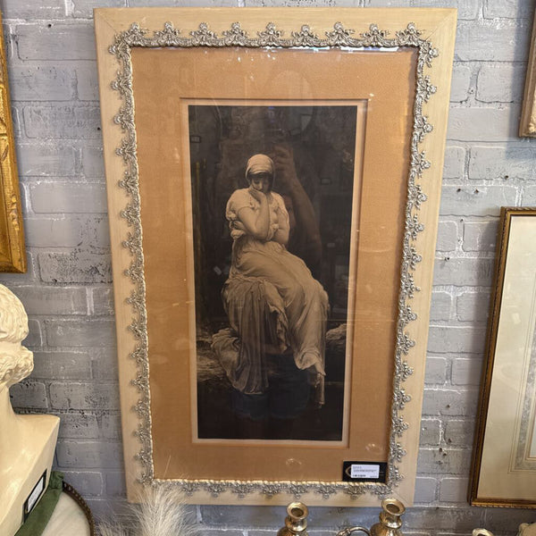 Framed Solitude Print 24x37.5 as found IN STORE PICKUP ONLY