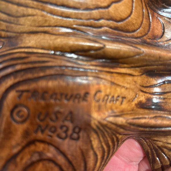 Vintage butterfly compartment dish