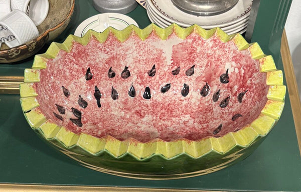 WATERMELON LIDDED BOWL