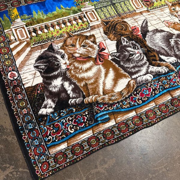 CAT TAPASTERY RUG 48X74
