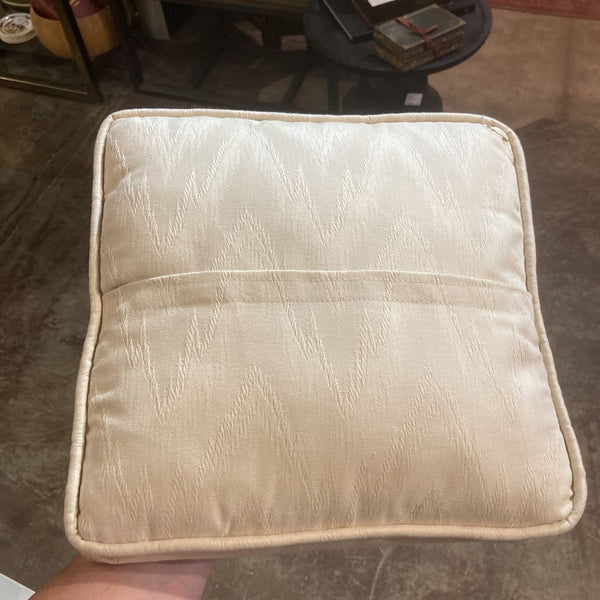 Vintage needlepoint pillow 11" square