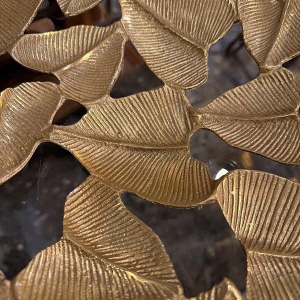 Decorative gold leaf bowl