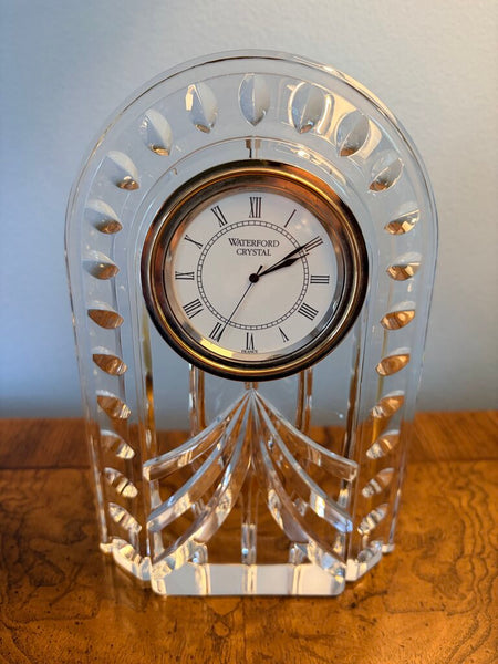 Large Waterford Overture 8.25 inch clock
