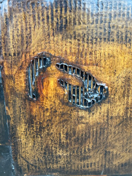 Vintage mixed media signed Edward's in back 41x25x2